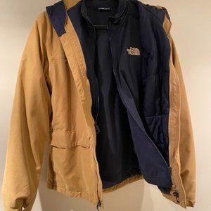 The NorthFace Dryvent Men’s 3 in 1 Parka Size Medium – Excellent Condition
